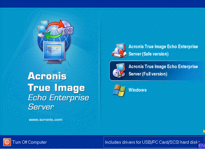 Acronis true image echo enterprise server 9.7.8398 eng