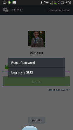 Busy server reset wechat password Frequently Asked